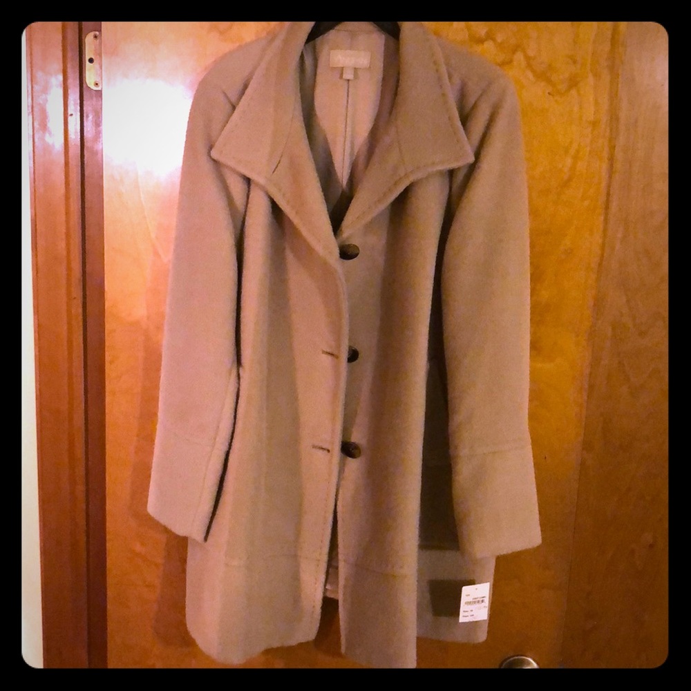 Light Camel Super Soft Andean Alpaca Blend Coat